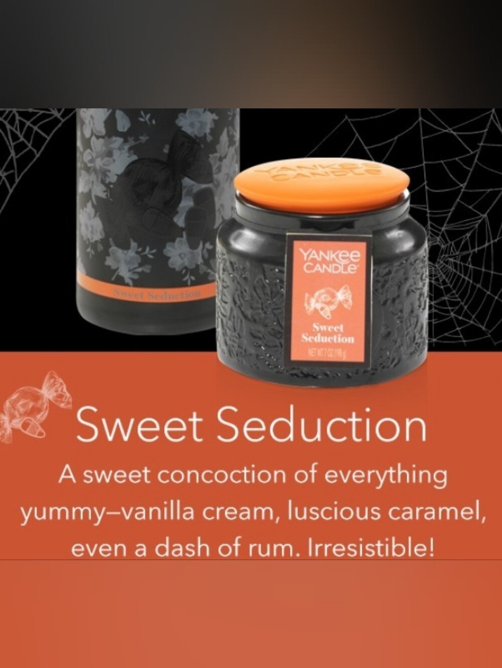 Yankee Candle Sweet Seduction Candle  Limited Halloween Collection